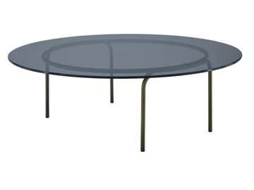 LIAM - Low round tempered glass coffee table by Ligne Roset - view 3